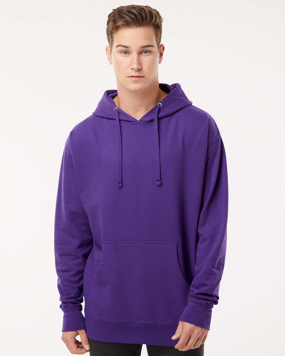 Midweight Hooded Pullover Sweatshirt